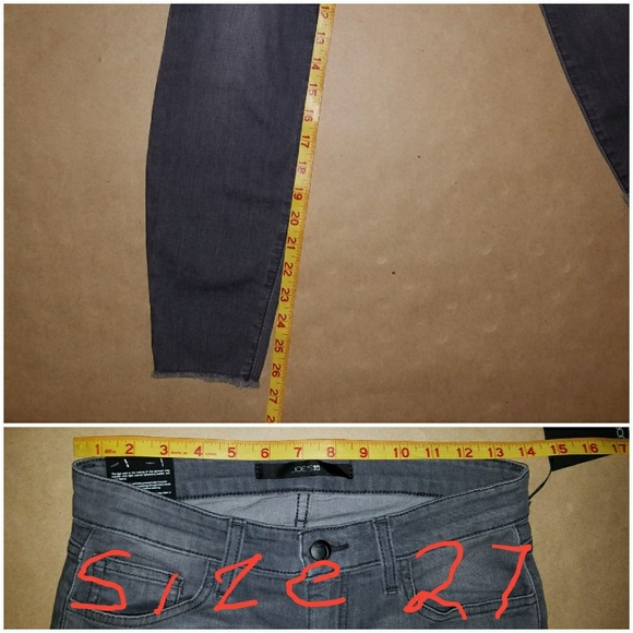 Joe's Jeans size 27 grey skinny ankle - Picture 5 of 6